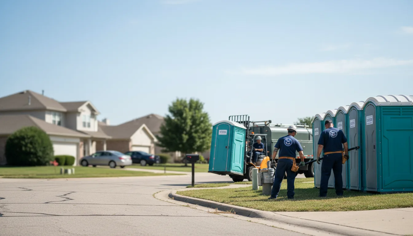 Porta Potty Rental in Enloe, TX near me